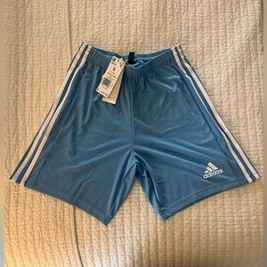 Adidas Men's Light Blue Sports Shorts